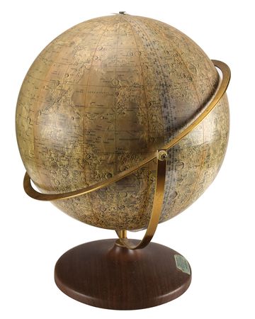 Lot #8093  Denoyer-Geppert Lunar Globe - Image 2