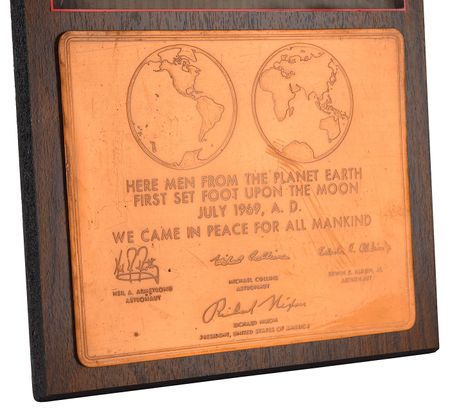 Lot #8210  Apollo 11 KSC Training Building Plaque - Image 2