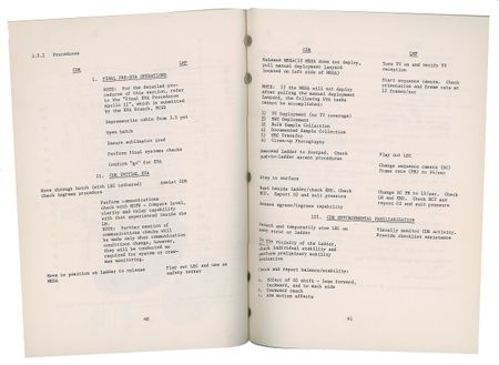 Lot #8218  Apollo 11 Lunar Surface Operations Plan - Image 2