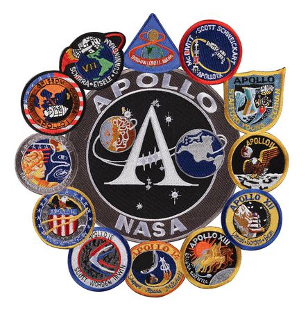 Lot #8407  Apollo 12 Photographs and Patch Display - Image 3