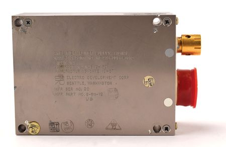 Lot #8098  Apollo 15 Flown Command Module SECS Signal Amp - Image 5