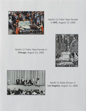 Lot #8228  Apollo 11 Signed Log Book from Richard Nixon's Air Force One - Image 4