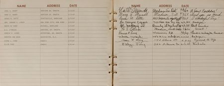 Lot #8228  Apollo 11 Signed Log Book from Richard Nixon's Air Force One - Image 7