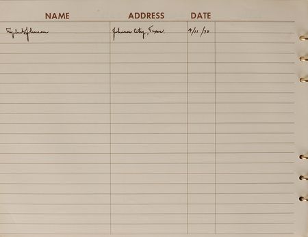 Lot #8228  Apollo 11 Signed Log Book from Richard Nixon's Air Force One - Image 12
