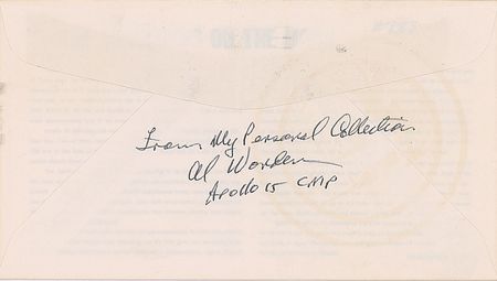 Lot #8317  Apollo 15 Crew-signed Insurance Cover - Image 2
