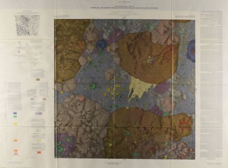 Lot #8349 Gene Cernan Signed Lunar Map - Image 2