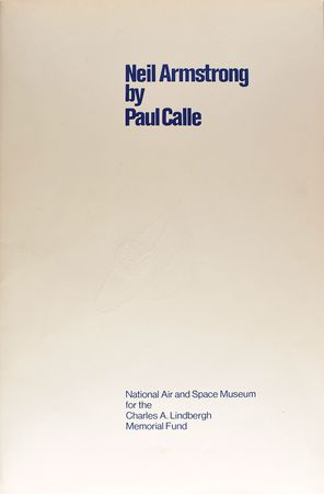 Lot #8256 Neil Armstrong Signed Calle Print - Image 2