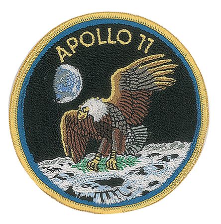 Lot #8289 Michael Collins's Apollo 11 Bio Patch - Image 1