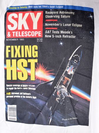 Lot #8528 Jeff Hoffman's STS-61 Flown T-shirt - Image 2
