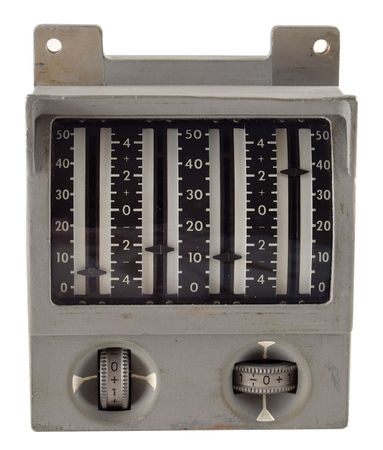 Lot #8109  Apollo Command Module Block II Gimbal Position and Fuel Pressure Indicator and Control Box - Image 1