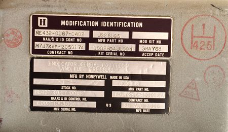 Lot #8109  Apollo Command Module Block II Gimbal Position and Fuel Pressure Indicator and Control Box - Image 3