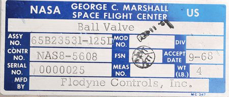 Lot #8124  Flodyne Controls Ball Valve - Image 3