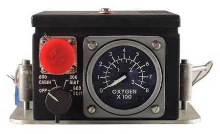 Lot #8108  Manned Spacecraft Cabin Oxygen Analyzer - Image 1