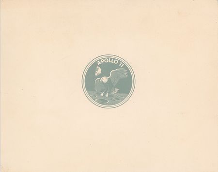 Lot #8225  Apollo 11 Replica Lunar Plaque - Image 2