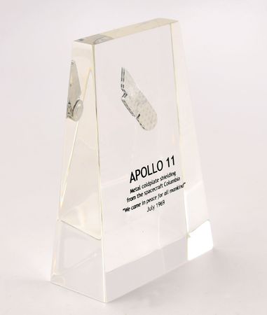 Lot #8202  Apollo 11 Flown Coldplate Fragment - Image 1