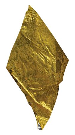 Lot #8186 Buzz Aldrin's Swatch of Kapton Foil - Image 1