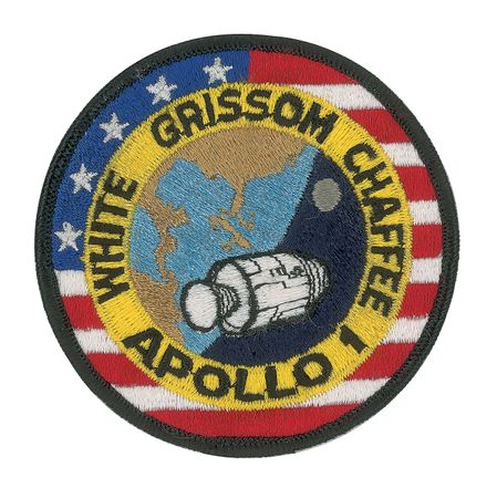 Lot #8152 Gus Grissom's Apollo 1 Crew Patch Presented to Deke Slayton - Image 1