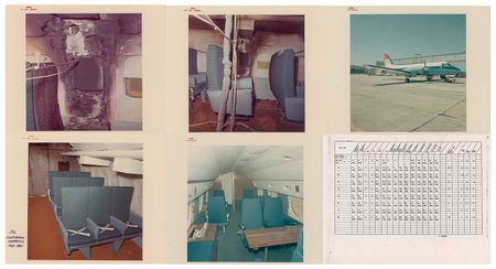 Lot #8343  NASA Aircraft Flammability Test Photographs - Image 1