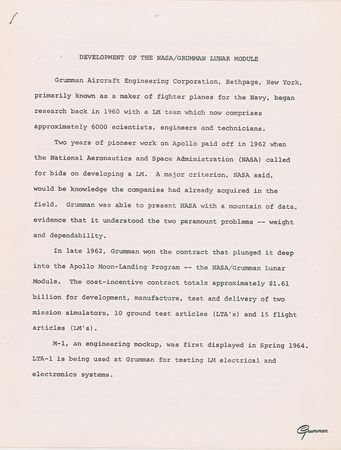 Lot #8223  Apollo 11 Press Packet - Image 5