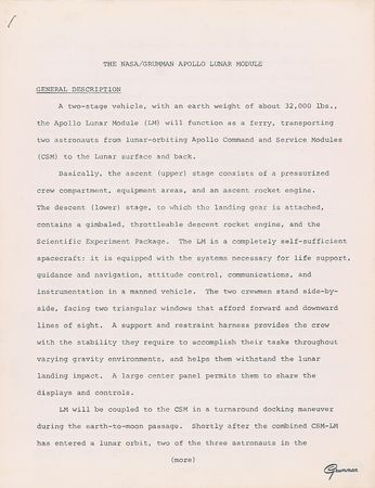 Lot #8223  Apollo 11 Press Packet - Image 6