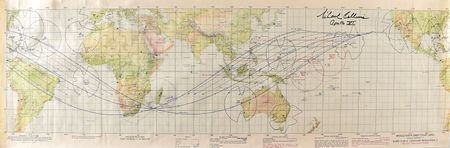 Lot #8197  Apollo 11 Earth Orbit Chart - Image 1