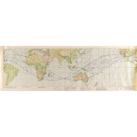 Lot #8197  Apollo 11 Earth Orbit Chart - Image 3