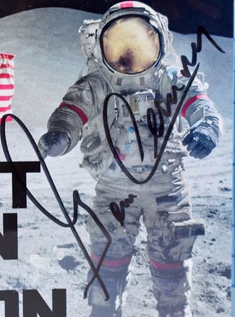 Lot #8482 Gene Cernan Signed Blu-ray - Image 2