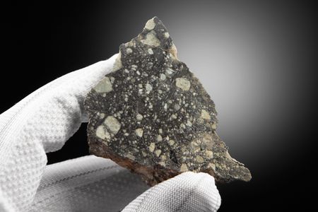Lot #8009  NWA 11474 Lunar Meteorite End Cut - Image 2