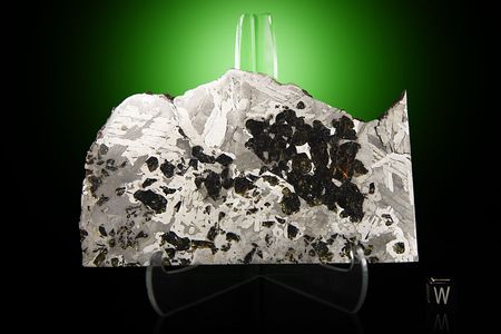Lot #8019  Seymchan Pallasite Meteorite Slice - Image 1