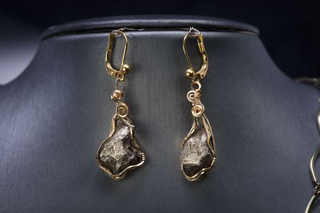 Lot #8021  Sikhote-Alin Iron Meteorite Jewelry - Image 5