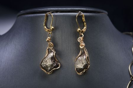 Lot #8021  Sikhote-Alin Iron Meteorite Jewelry - Image 7