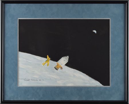 Lot #8280 Michael Collins Original Watercolor Painting - Image 1