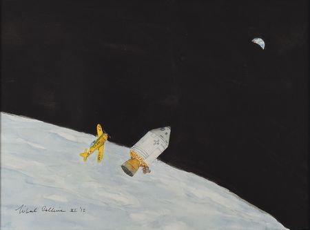 Lot #8280 Michael Collins Original Watercolor Painting - Image 2