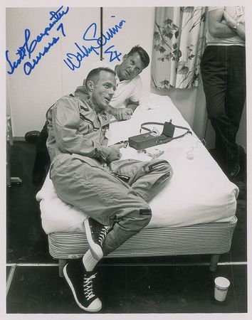 Lot #283 Scott Carpenter and Wally Schirra - Image 1