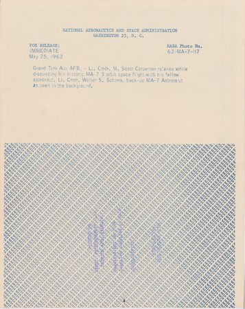 Lot #283 Scott Carpenter and Wally Schirra - Image 2