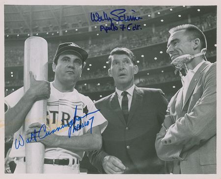Lot #8356 Wally Schirra and Walt Cunningham - Image 1
