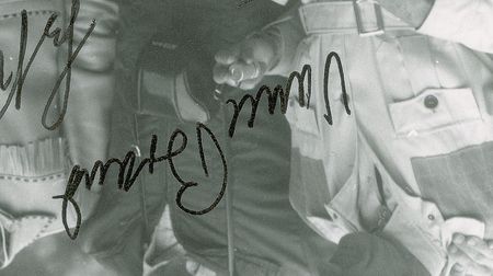 Lot #8138 Ron Evans's One Shot Hunt Signed Photograph - Image 3