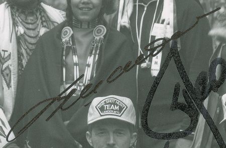 Lot #8138 Ron Evans's One Shot Hunt Signed Photograph - Image 7