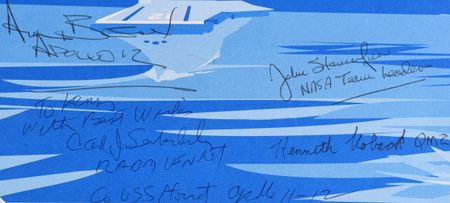 Lot #8239  Apollo 11 USS Hornet Group Lot - Image 2