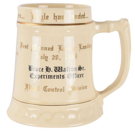 Lot #8192  Apollo 11 Commemorative Beer Steins - Image 4