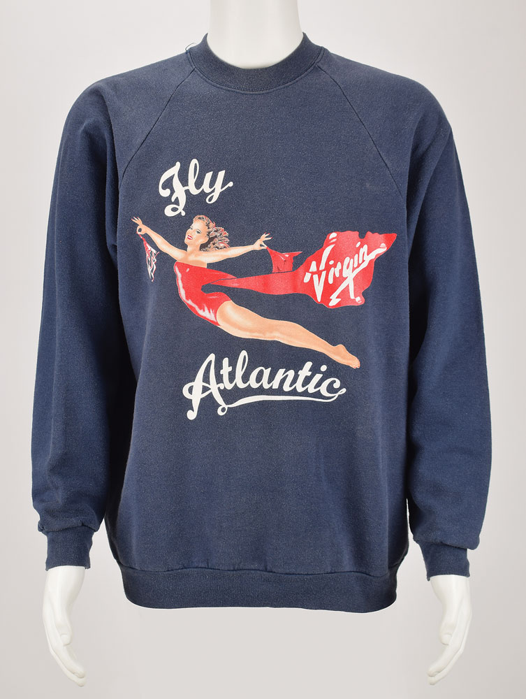 Fly Virgin Atlantic Diana Hoodie Princess Diana
