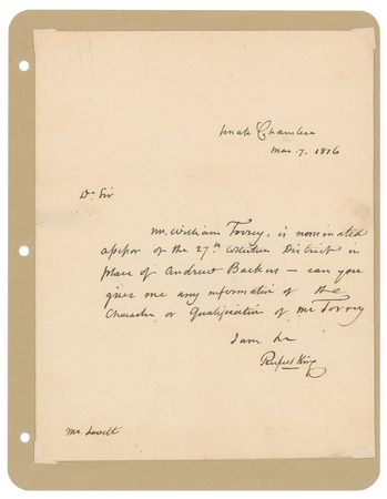 Lot #194 US Constitution Signers: Impressive Constitutional Convention collection, highlighted by 31 signers of the US Constitution, plus non-signers and invitees like Laurens and Henry - Image 17