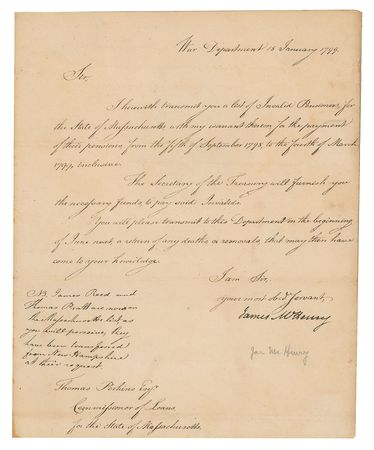 Lot #194 US Constitution Signers: Impressive Constitutional Convention collection, highlighted by 31 signers of the US Constitution, plus non-signers and invitees like Laurens and Henry - Image 20