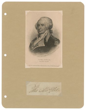Lot #194 US Constitution Signers: Impressive Constitutional Convention collection, highlighted by 31 signers of the US Constitution, plus non-signers and invitees like Laurens and Henry - Image 24