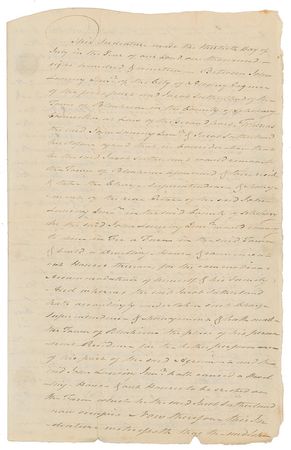 Lot #194 US Constitution Signers: Impressive Constitutional Convention collection, highlighted by 31 signers of the US Constitution, plus non-signers and invitees like Laurens and Henry - Image 39