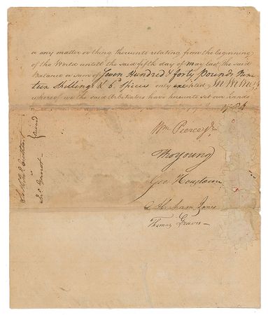 Lot #194 US Constitution Signers: Impressive Constitutional Convention collection, highlighted by 31 signers of the US Constitution, plus non-signers and invitees like Laurens and Henry - Image 47