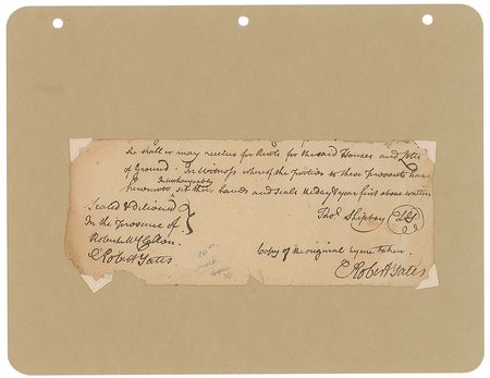 Lot #194 US Constitution Signers: Impressive Constitutional Convention collection, highlighted by 31 signers of the US Constitution, plus non-signers and invitees like Laurens and Henry - Image 51