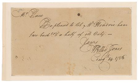 Lot #194 US Constitution Signers: Impressive Constitutional Convention collection, highlighted by 31 signers of the US Constitution, plus non-signers and invitees like Laurens and Henry - Image 57