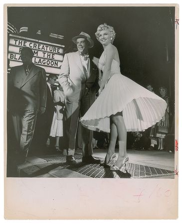 Lot #844 Marilyn Monroe and Tom Ewell Photograph - Image 1