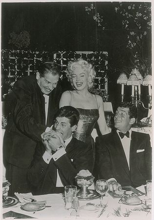 Lot #846 Marilyn Monroe, Dean Martin, Jerry Lewis, and Milton Berle Photograph - Image 1